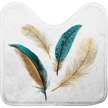 Koupelnová předložka Bílá WC koupelnová předložka 45x45 cm Plumiss – douceur d'intérieur ID_1754212