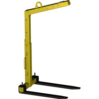 Závěsné samovyvažovací paletové vidle ESC, nosnost 2000 kg