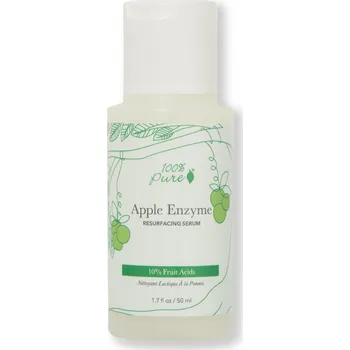 Pleťové sérum 100% Pure Pleťové sérum Jablečné enzymy 50 ml