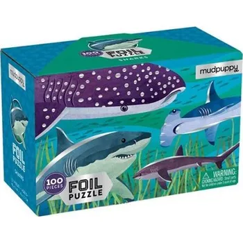 Dětské zboží Foil Puzzle - Žraloci (100 ks)