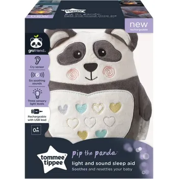 Hračka pro nejmenší Tommee Tippee Grofriend Závěsná hračka s hudbou světlem Pip the Panda Deluxe