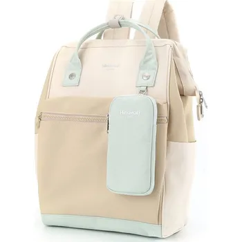 Městský batoh Městský batoh s kapsou na notebook - Himawari Barva: béžová || mátová