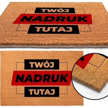 Rohožka Hotová gumová/kokosová rohožka 60 x 40 cm