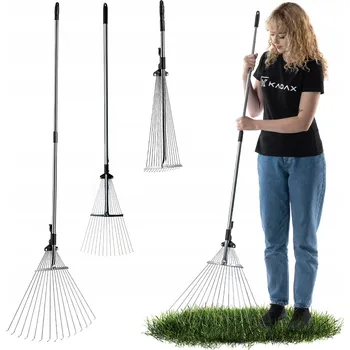 Hrábě Kovové Hrábě Kadax 60 x 166 cm