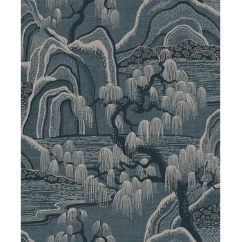 Tapeta Borastapeter Vliesová tapeta na zeď, modrá, zahrada, 3133, Icons, Borastapeter, velikost 10,05 x 0,53 m