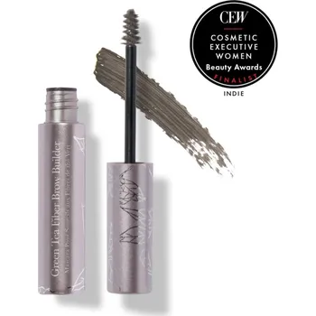 Řasenka 100% Pure Řasenka na obočí s vlákny ze zeleného čaje Medium Brown