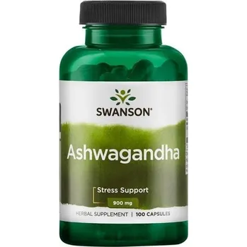 Přírodní produkt Swanson Ashwagandha 450 mg 100 kapslí