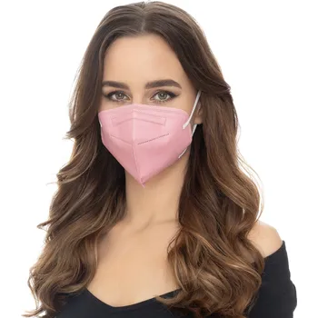 respirátor NANOLION MASK s.r.o. 5ks Český ultratenký NANO respirátor NANOLION supreme protection FFP2 - Růžový Počet v balení: 5KS