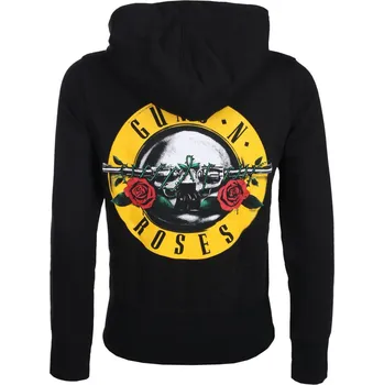 Dámská mikina mikina s kapucí dámské Guns N' Roses - Classic Logo - ROCK OFF - GNRZHD04LB