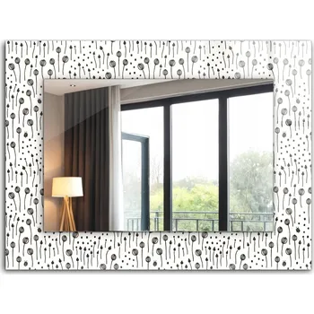 Zrcadlo Zrcadlo do koupelny ložnice obývacího pokoje s potiskem 80x60 Minimalistická příroda