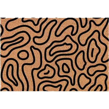 Rohožka KOKOSOVÁ ROHOŽKA POD DVEŘE DO DOMU 40X60 ESTETYCZNA EKOLOGICZNA VZOR