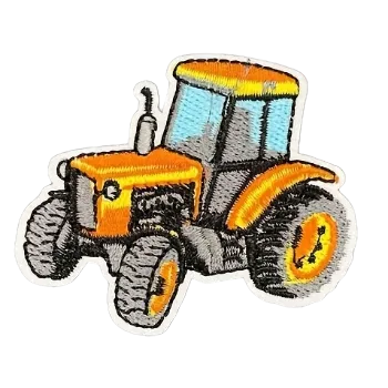 Nášivka Nažehlovací nášivka - traktor (5,7 x 4,6 cm)