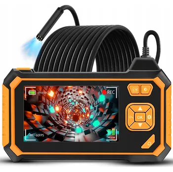 INSPEKČNÍ KAMERA ENDOSKOP 5M FULL HD LCD 4.3" USB VODĚODOLNÁ