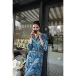 Dámské šaty BEWEAR B259 MODRÁ L