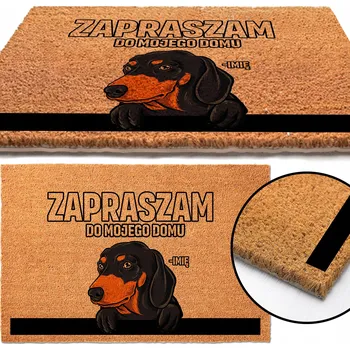 Rohožka ROHOŽKA 40x60 VÍTÁM V MÉM DOMĚ Jméno