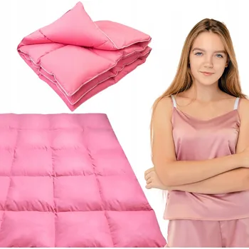 přikrývka Přikrývka z husího peří a prachového peří 200x160 cm poloprachová přírodní Senomia