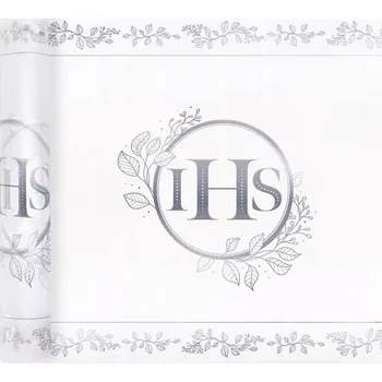 ubrus ORGANZA BĚHOUN K PRVNÍMU SVATÉMU PŘIJÍMÁNÍ S POTISKEM 30CMx5M-1978