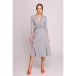 Dámské šaty STYLOVE S404 GREY XXL