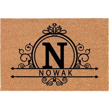 Rohožka KOKOSOVÁ ROHOŽKA PÍSMENO N - Osobní rohožka s Vaším jménem