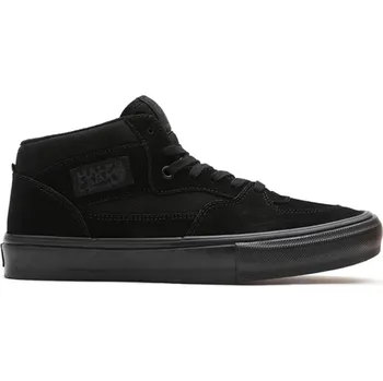Pánské cyklistické tretry Boty - VANS Half Cab Skate - Black/Black 42,5