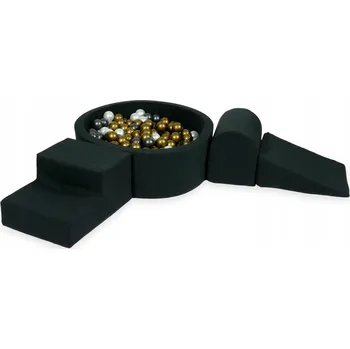 Dětské hřiště Pěnové dětské hřiště s kulatým bazénkem, grafitové