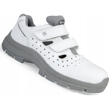 Pracovní obuv PRACOVNÍ BEZPEČNOSTNÍ SANDÁLY SWOLX COMBO XS BÍLÉ S1 VEL. 36