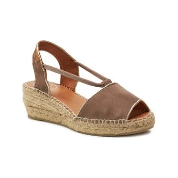 Dámské baleríny Espadrilky Toni Pons Bilda Hnědá 40