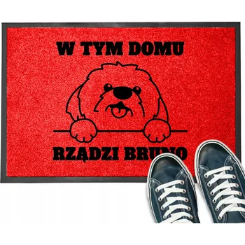 VSTUPNÍ ROHOŽKA 40X60 KE DVEŘÍM V TOMTO DOMĚ VELÍ JMÉNO STRÓŻ DOMU VZ