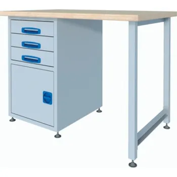 Dílenský stůl Dílenský pracovní stůl P10.4 Rozměry: 1166 x 600 x 860 mm