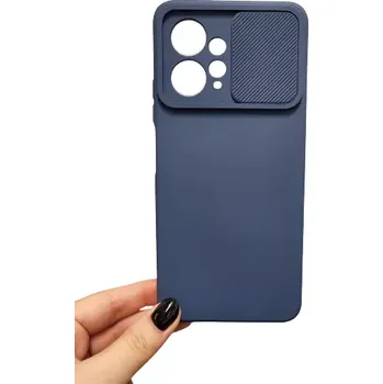 Pouzdro na mobilní telefon Camshield Soft Xiaomi Redmi Note 12 4G Modré