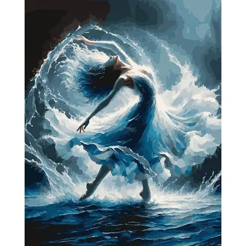 Malování podle čísel iPicasso 40x50 cm na rámu