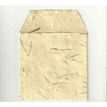 Ruční papír - Přání čtverec 13,5 x 13,5 cm čisté