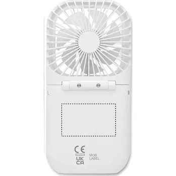 Průmyslový ventilátor Skládací ventilátor 90 BACK, 30x50mm Tamponový tisk, 4 barvy