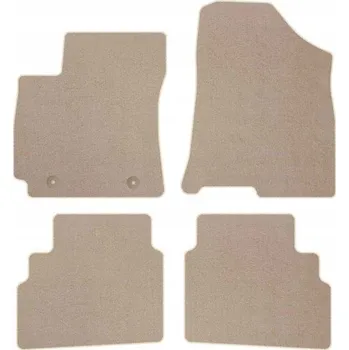 autokoberec Kobercové rohože Edecor velurové 4 ks