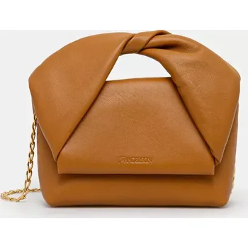 Kabelka JW Anderson Small Twister Bag hnědá barva, HB0643.LA0088.604, ONE SIZE, 82X