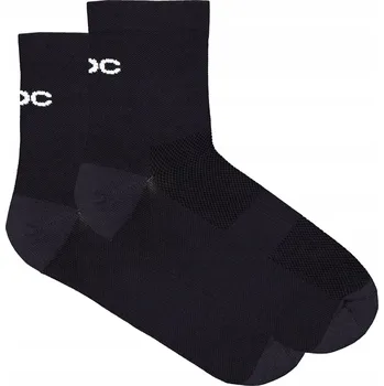 Pánské ponožky Ponožky POC Cadence Road Short Sock - URANIUM BLACK.- Velikost L