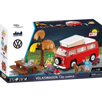 Stavebnice COBI Automobil Volkswagen T2a Camper COBI 24616 - Action Town 1:35