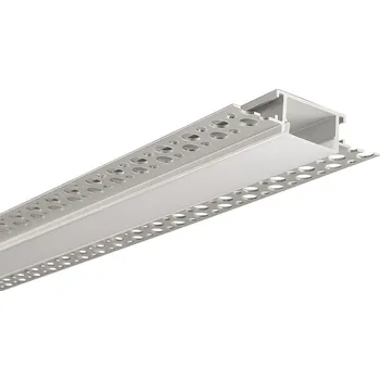 LED páska Vestavný hliníkový profil AZ pro sádrokarton, 62x14mm, vč. mléčného difuzoru, 3m