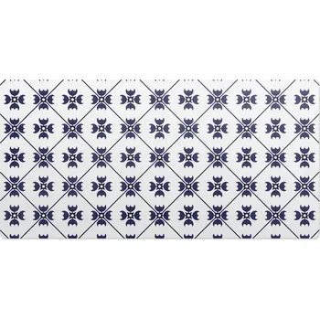 Obraz Ochranná podložka na stůl do kanceláře, firmy nebo na práci, geometrický retro vzor, 90x45 cm