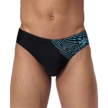 Dámské plavky Slipové plavky Medley Logo Speedo® černá/tyrkysová 50
