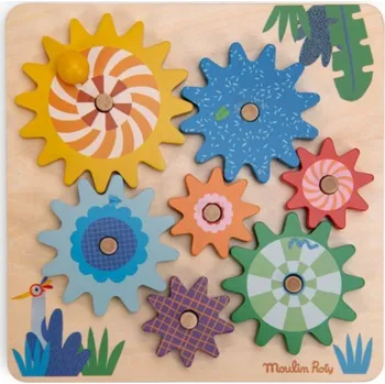 Dřevěná hračka MOULIN ROTY Deska s kolečky