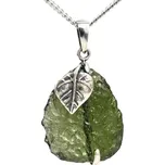 TILIA, přívěsek - vltavín, stříbro 925/1000