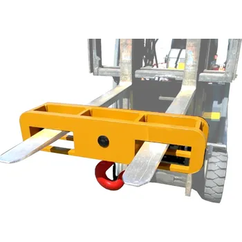 Závěsný hák na dvě vidlice vysokozdvižného vozíku UH 2/300, nosnost 3000 kg