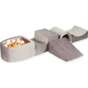 Dětské hřiště Pěnové dětské hřiště - tunel, bazének, micro lila