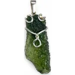 ALBA, přívěsek - vltavín, stříbro 925/1000