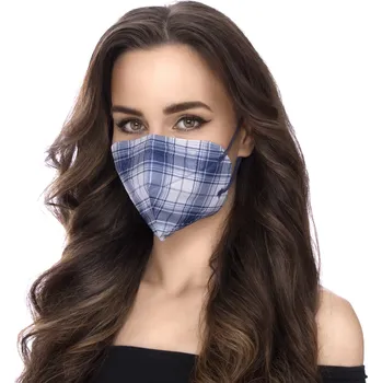 respirátor Balerina zdravotnický Český nano respirátor FFP2 - Blue stripes