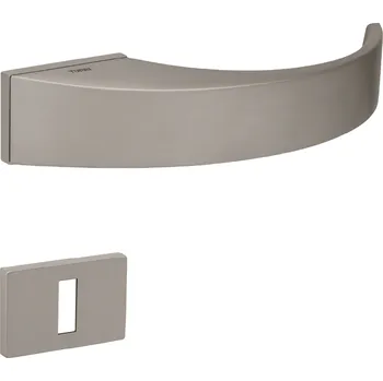 Dveřní kování TI - DEDOS - RT5 3094 rozety BBQ, klika/klika NP - Nikl perla (142)