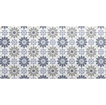 Obraz Podložka na stůl pod klávesnici a příslušenství Květinový retro vzor 90x45 cm