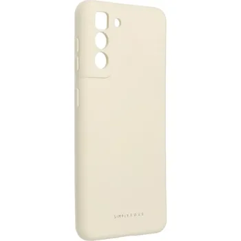 Pouzdro na mobilní telefon Pouzdro Roar Space case Samsung Galaxy S21 5G Krémové