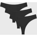 3PACK Tanga Flexi bezešvá